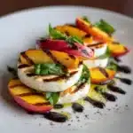 Peach Caprese Salad Recipe
