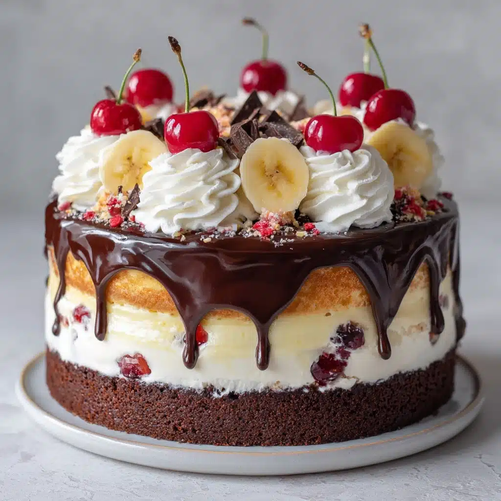Banana Split Cake Recipe - Recipe Image