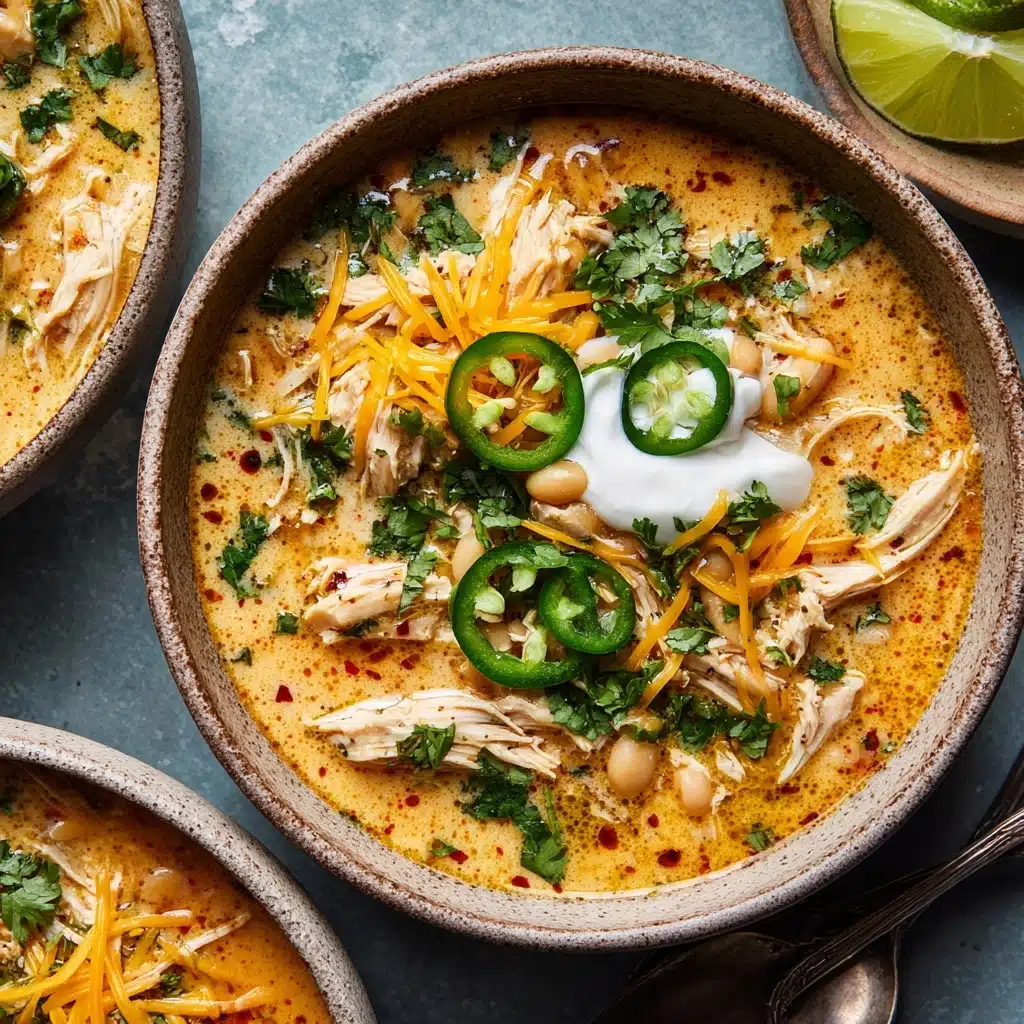 Creamy White Chicken Chili Recipe - Recipe Image