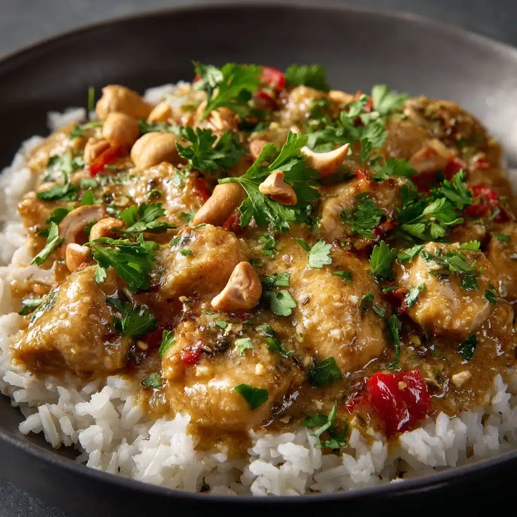Slow Cooker Peanut Chicken Recipe - Recipe Image