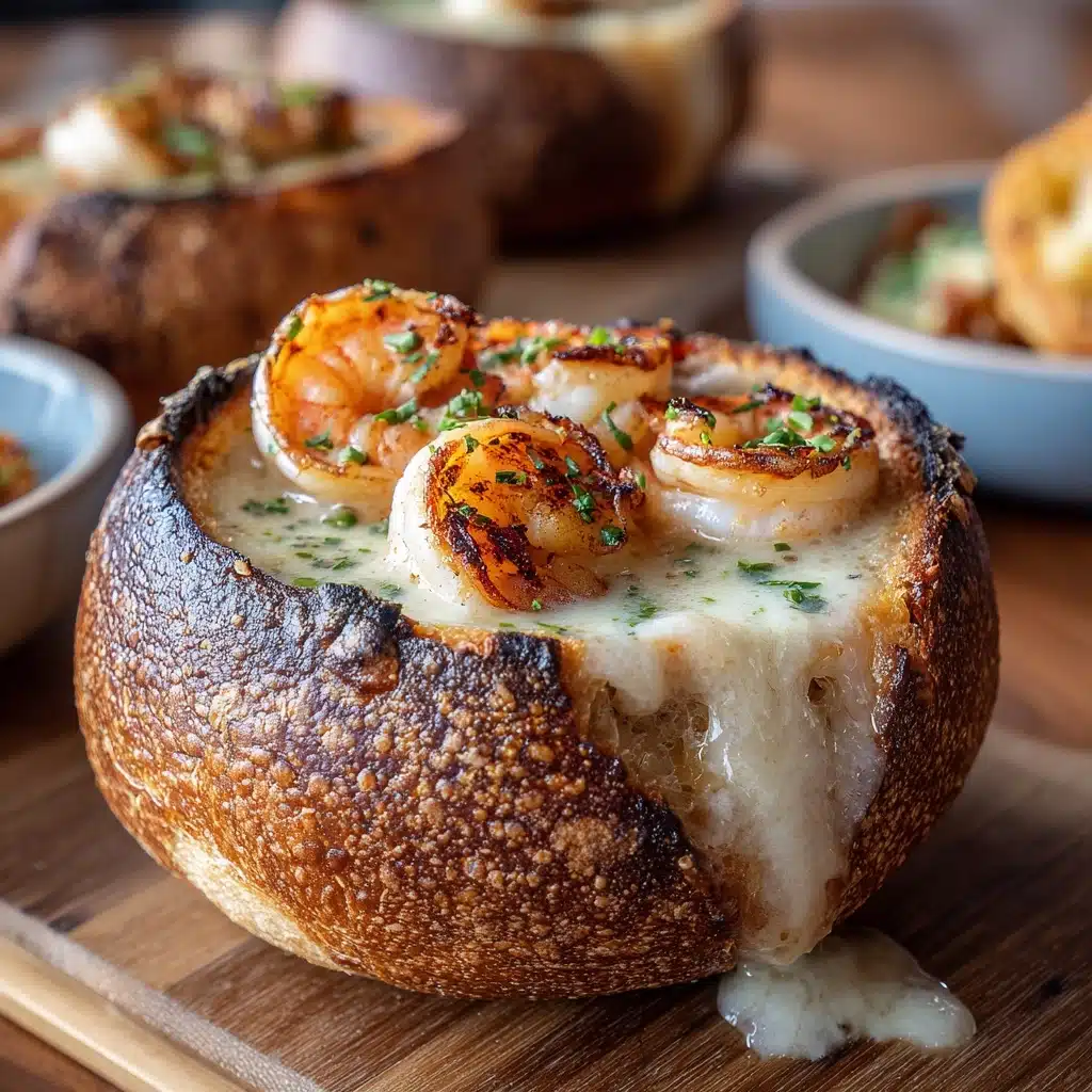 Stuffed Seafood Bread Bowl: An Incredible Ultimate Recipe - Recipe Image