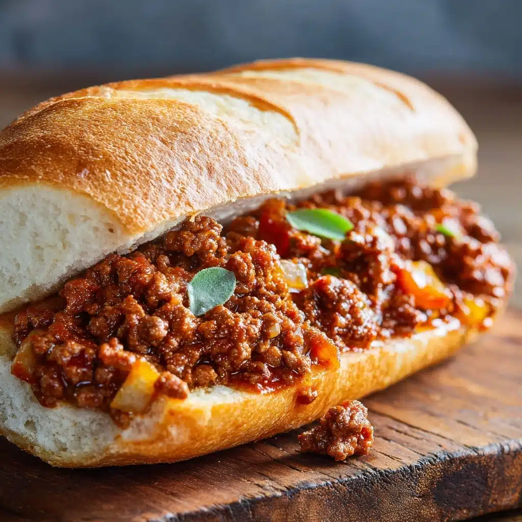 Philly Cheesesteak Sloppy Joes Recipe - Recipe Image