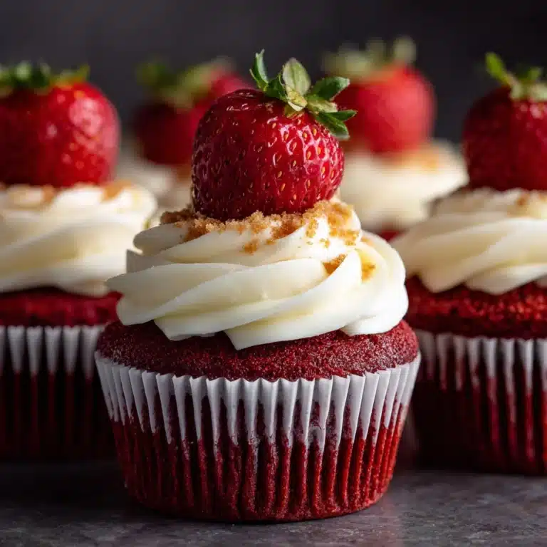Cheesecake Red Velvet Cupcakes Recipe