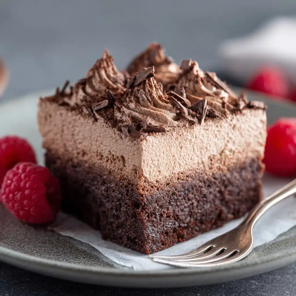 Chocolate Mousse Cake Recipe - Recipe Image
