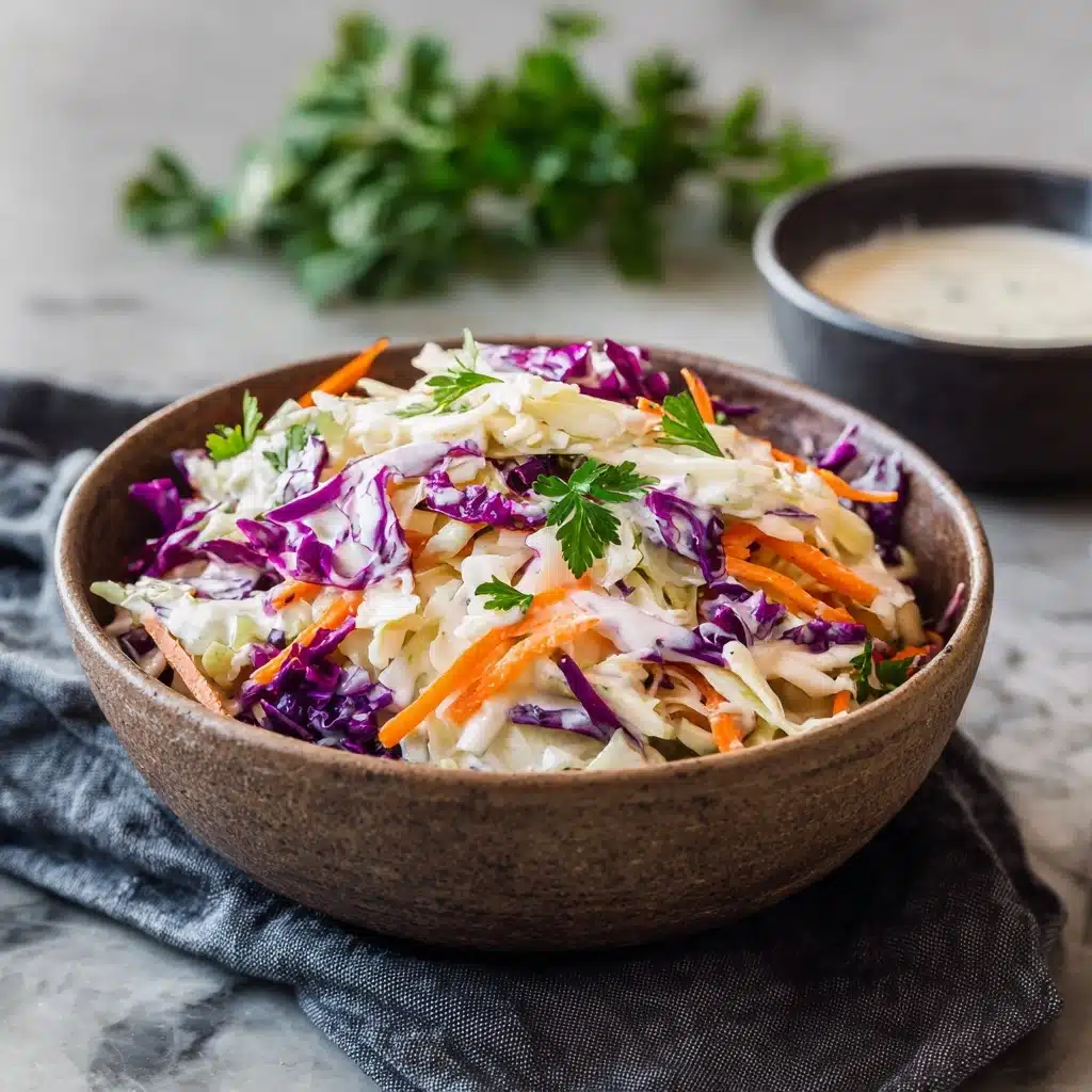 The Best Old-Fashioned Creamy Coleslaw Recipe - Recipe Image
