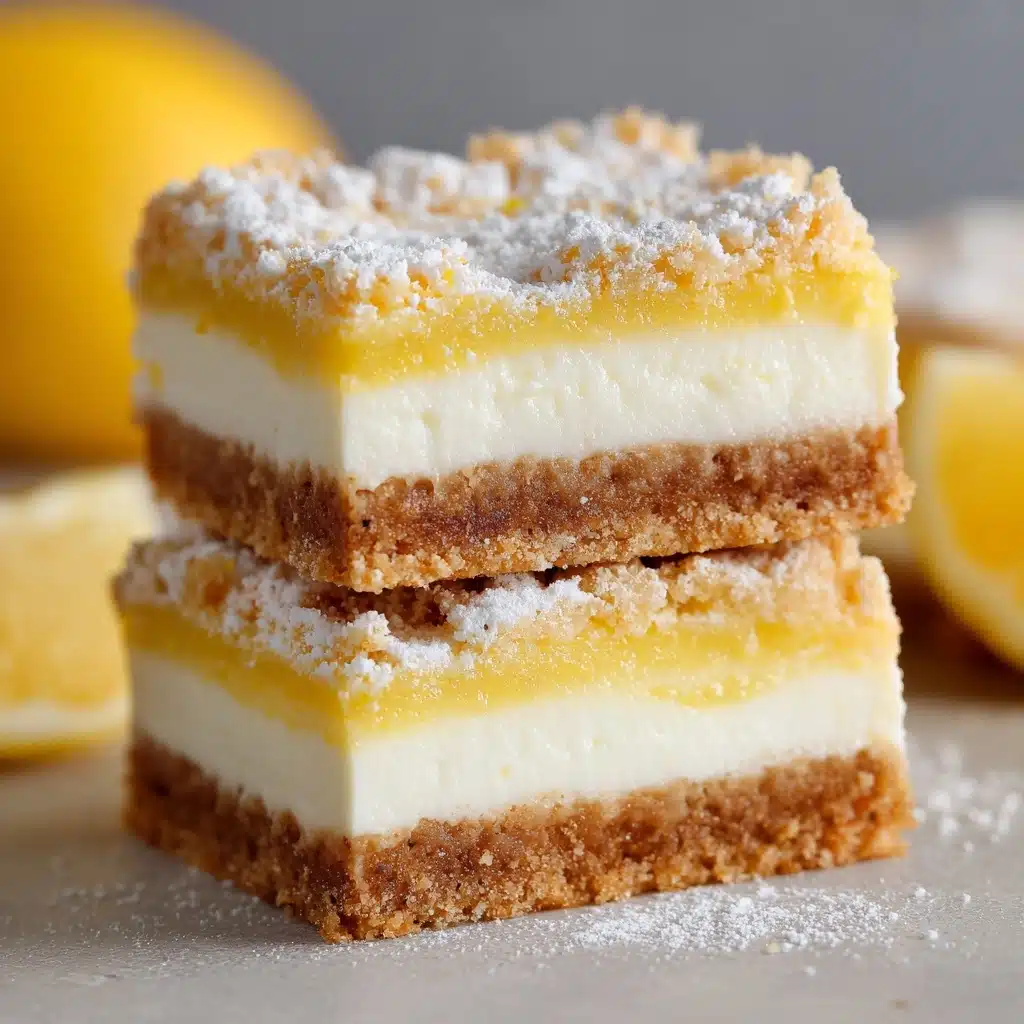 Lemon Cream Cheese Bars Recipe