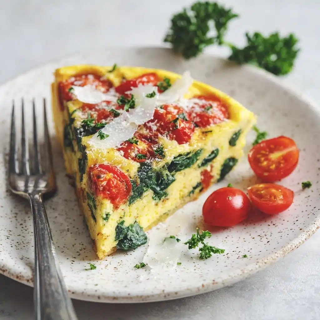 Healthy Vegetable Frittata Recipe - Recipe Image
