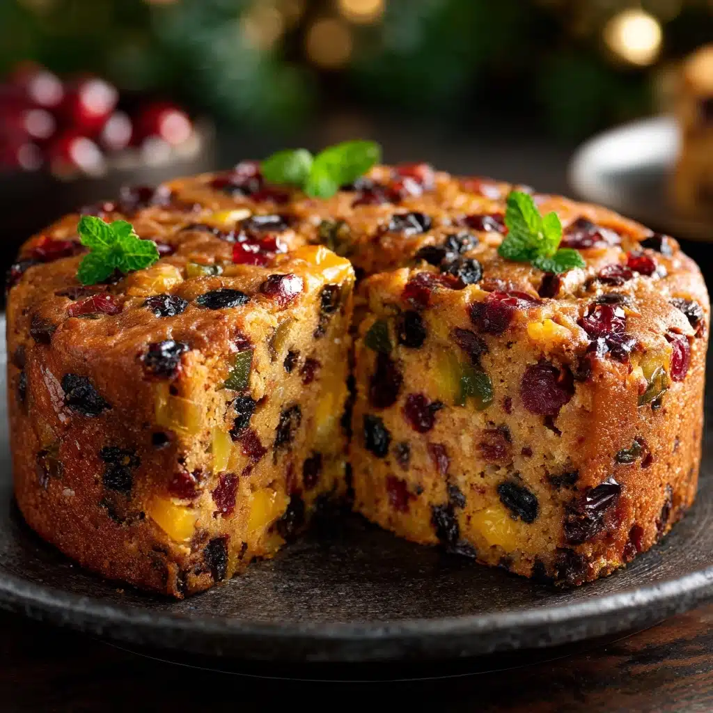Old-Fashioned German Fruit Cake Recipe - Recipe Image