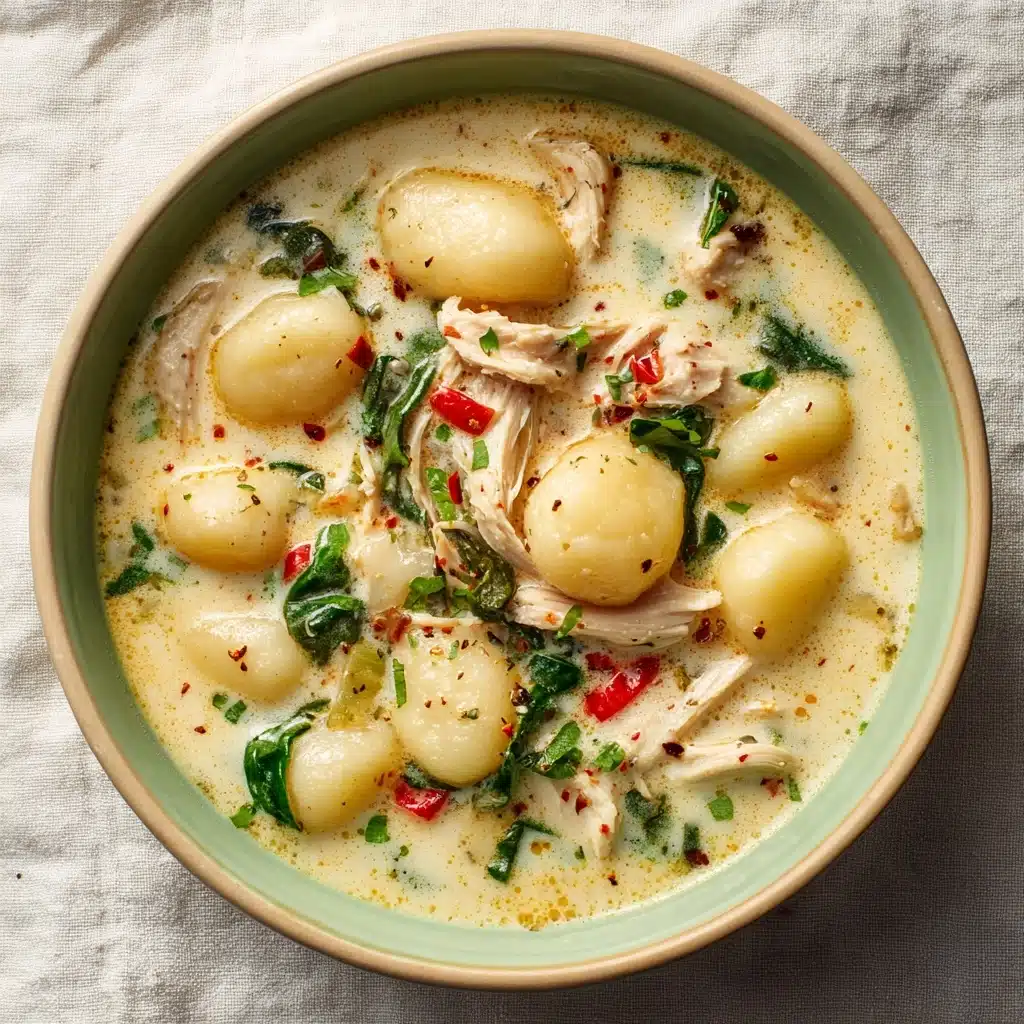 Creamy Chicken Gnocchi Soup Recipe