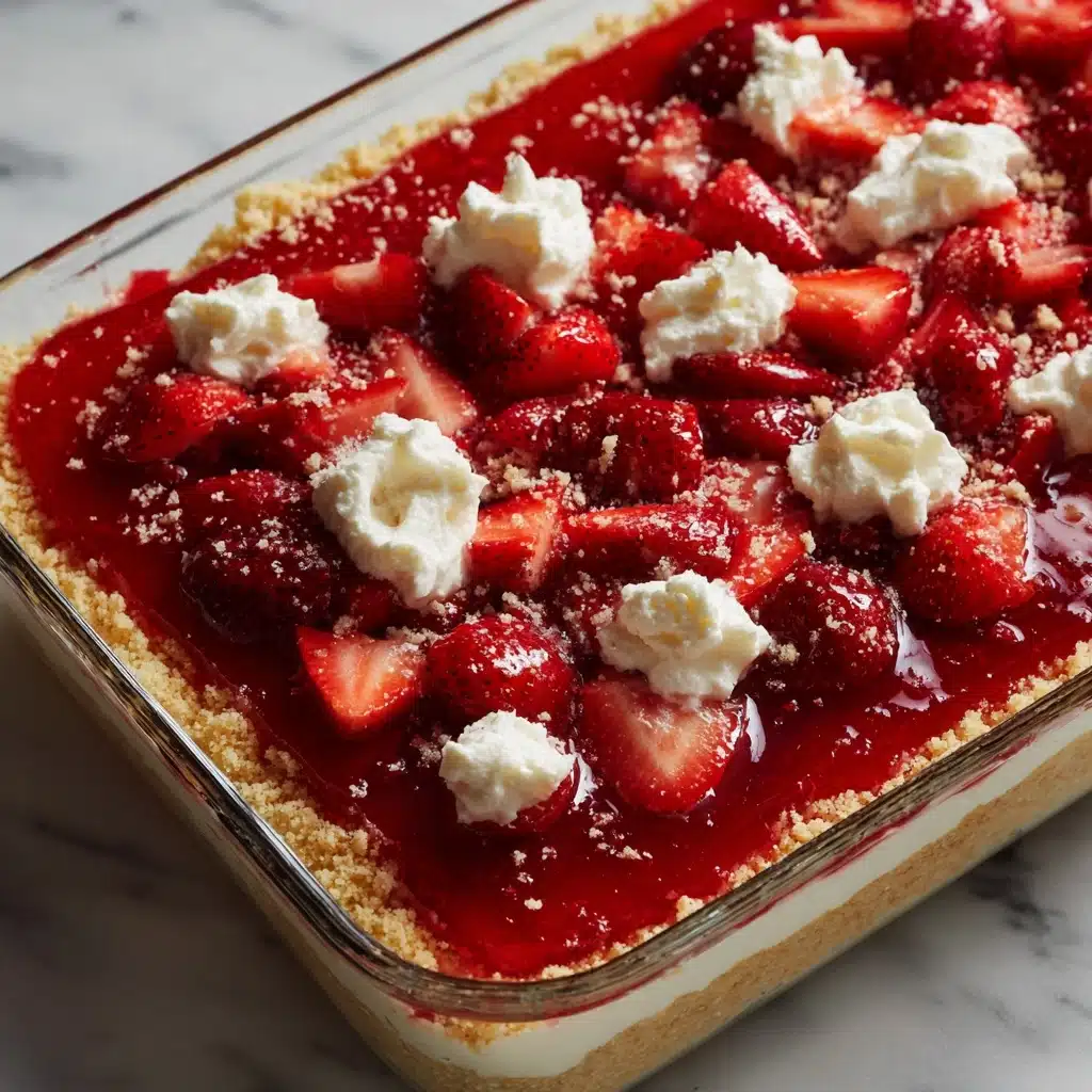 Strawberry Cheesecake Dump Cake Recipe - Recipe Image