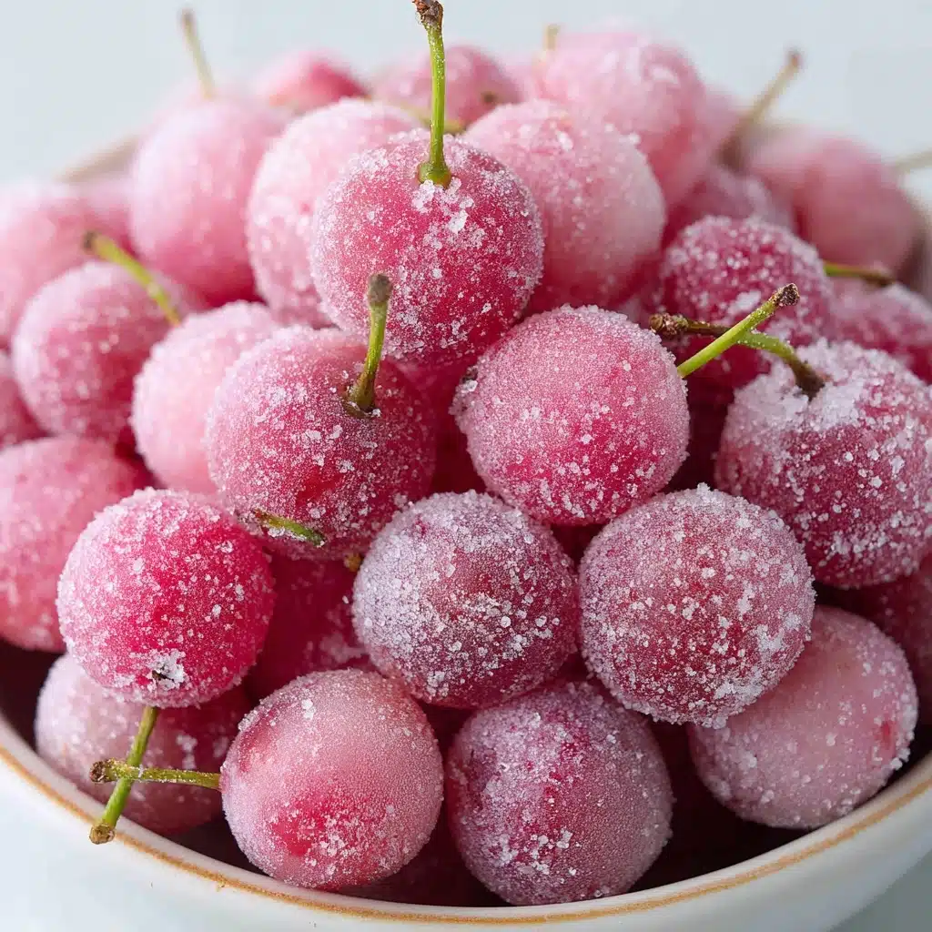 Pink Cotton Candied Grapes Recipe