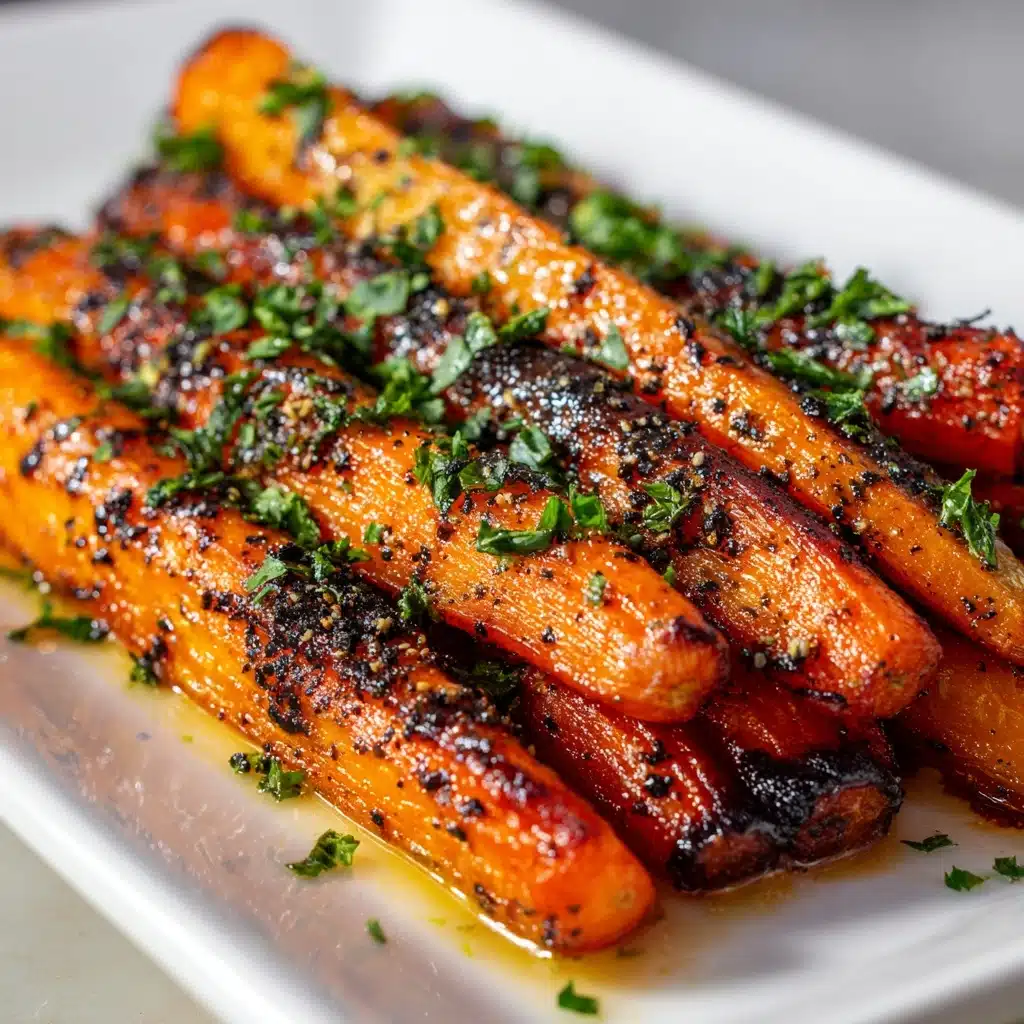 Roasted Parsley Carrots Recipe