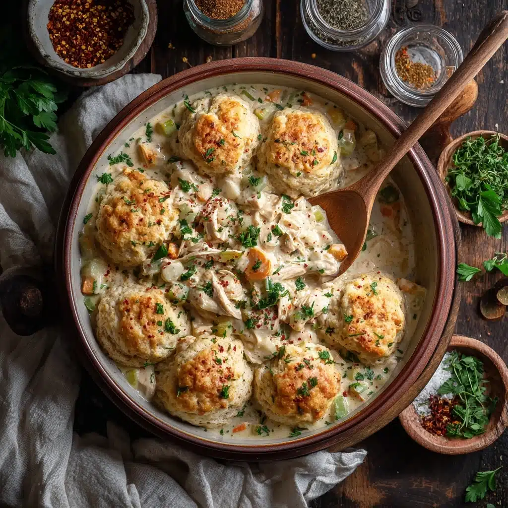 Chicken and Biscuits Recipe - Recipe Image