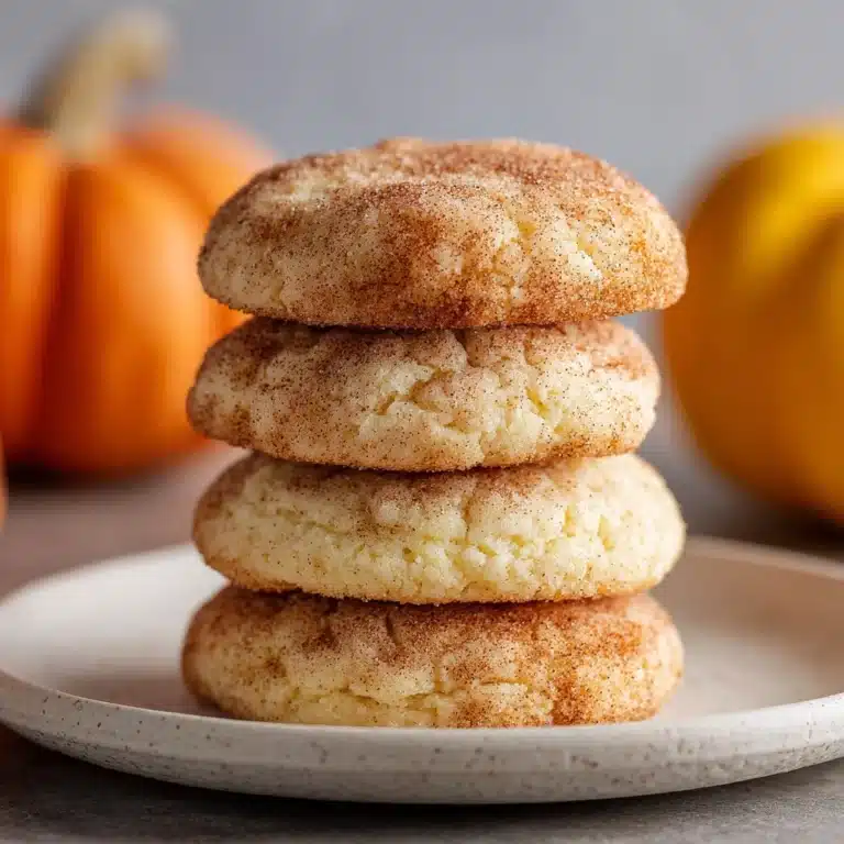 Brown Butter Pumpkin Snickerdoodle Cookies Recipe