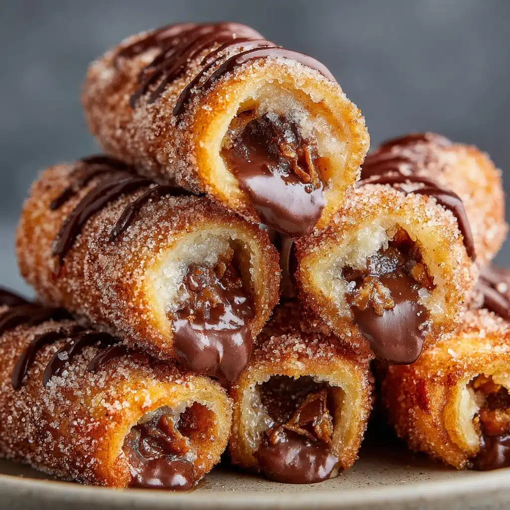 Peanut Butter Cup French Toast Rolls Recipe - Recipe Image