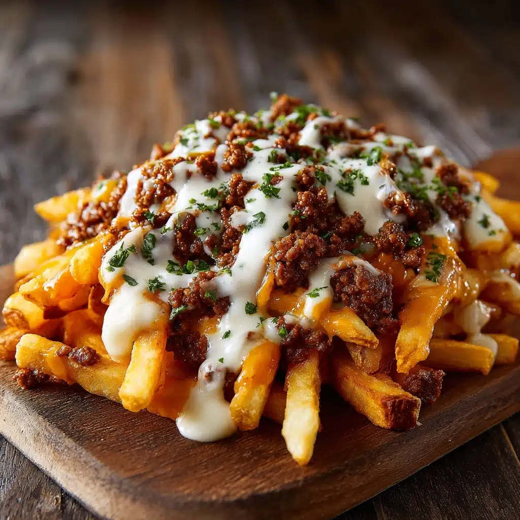 Cheesy Steak Fries Recipe - Recipe Image