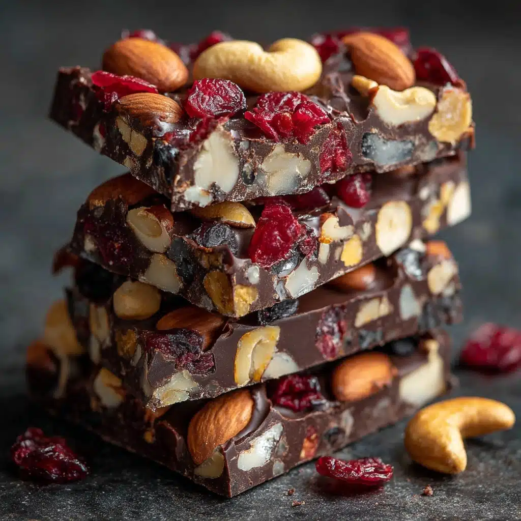 Chocolate Fruit and Nut Bars Recipe