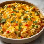 Chicken Enchilada Rice Casserole Recipe