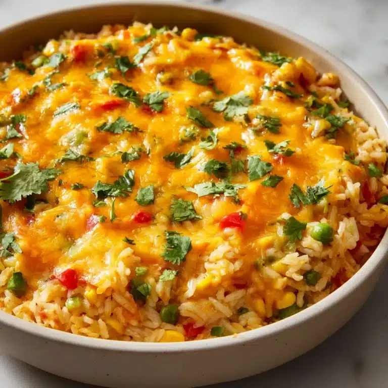 Chicken Enchilada Rice Casserole Recipe