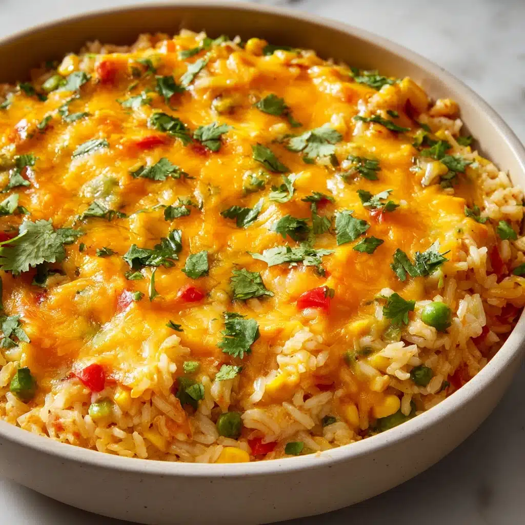 Chicken Enchilada Rice Casserole Recipe - Recipe Image