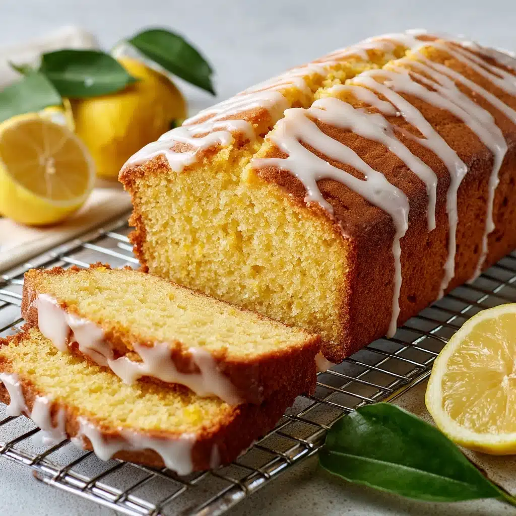 Healthy Greek Yogurt Lemon Loaf Cake Recipe