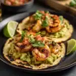 Grilled Shrimp Tacos with Avocado Salsa Recipe