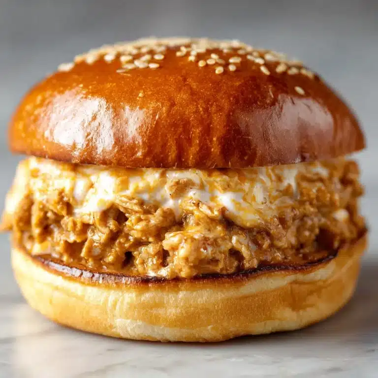 Chicken Alfredo Sloppy Joes Recipe
