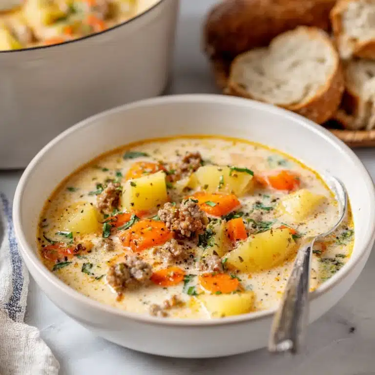 Cheeseburger Soup Recipe