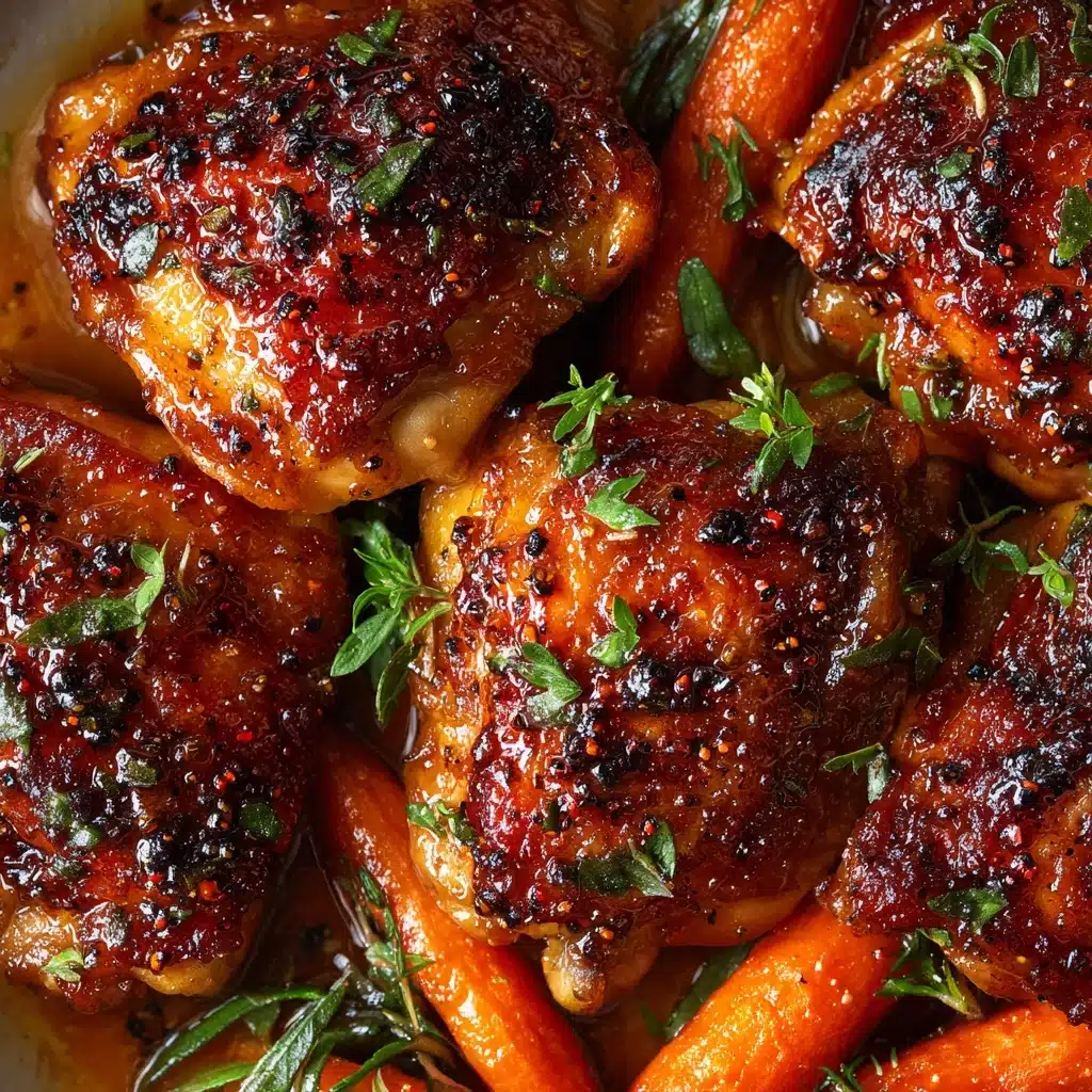 Crispy Brown Sugar Mustard Chicken Thighs Recipe - Recipe Image