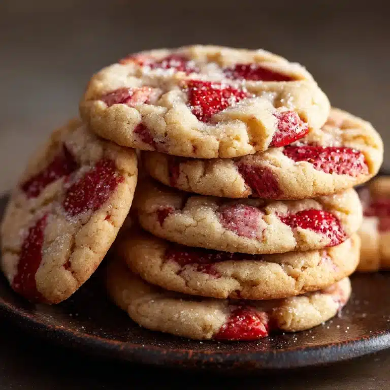 Strawberry Kiss Cookies Recipe