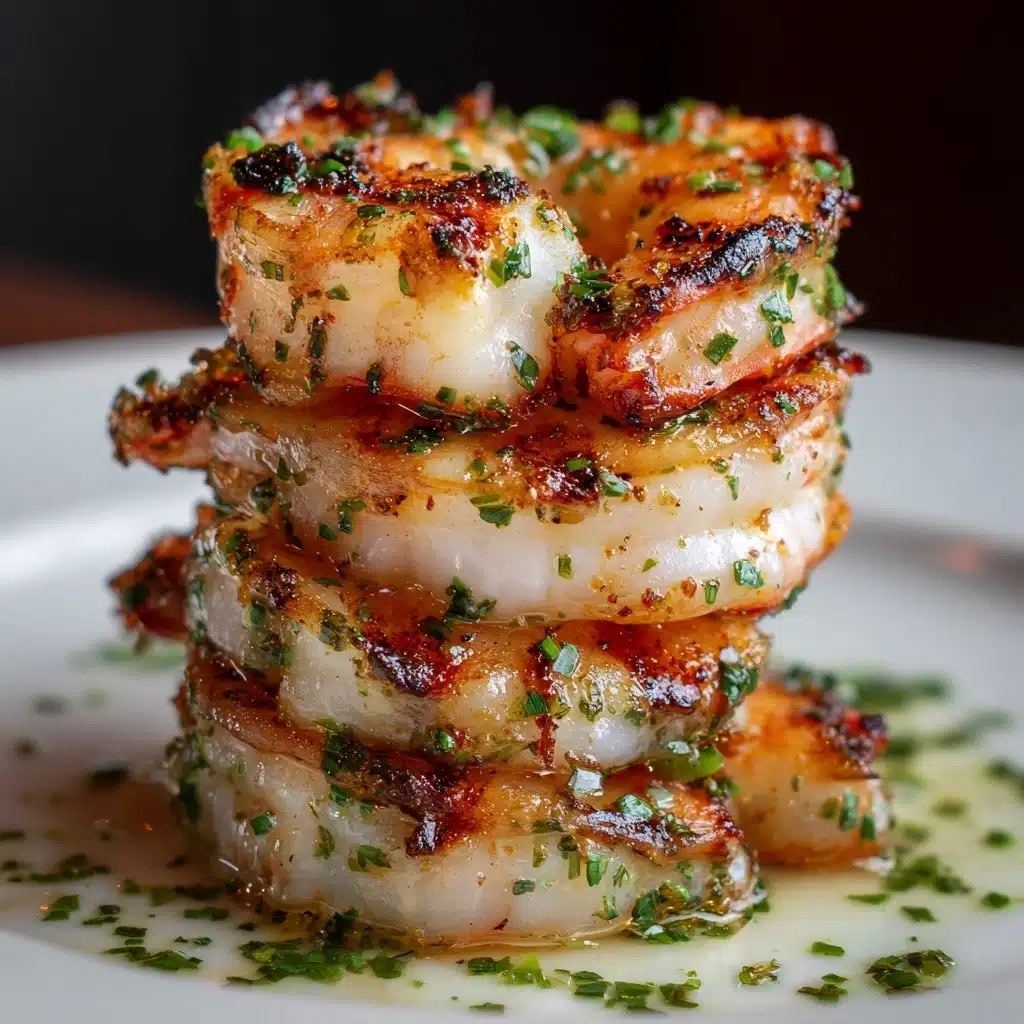Garlic Butter Shrimp Stack Recipe - Recipe Image