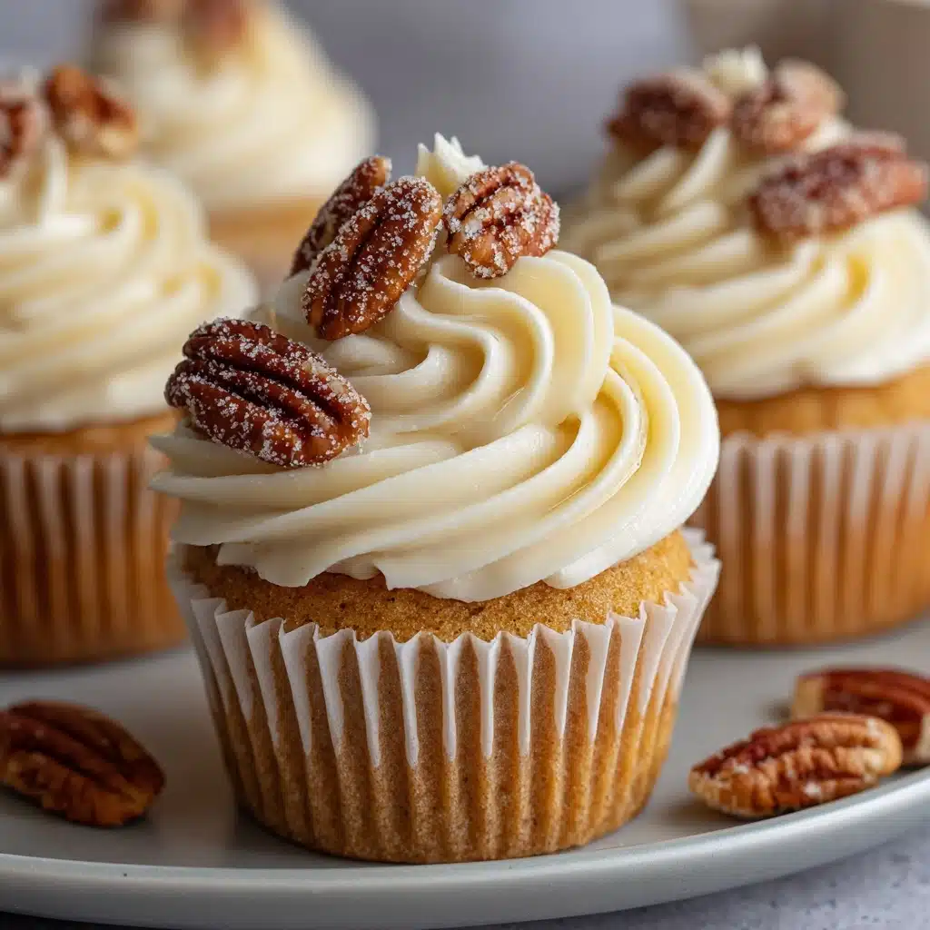 Pecan Pie Cupcakes Recipe - Recipe Image