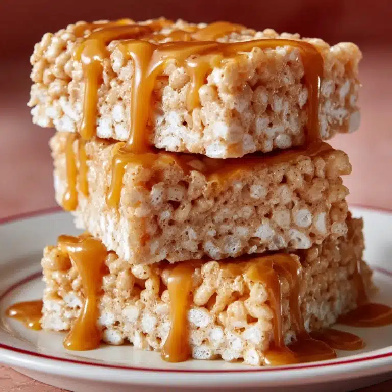 Brown Butter Dulce de Leche Krispie Bliss Recipe