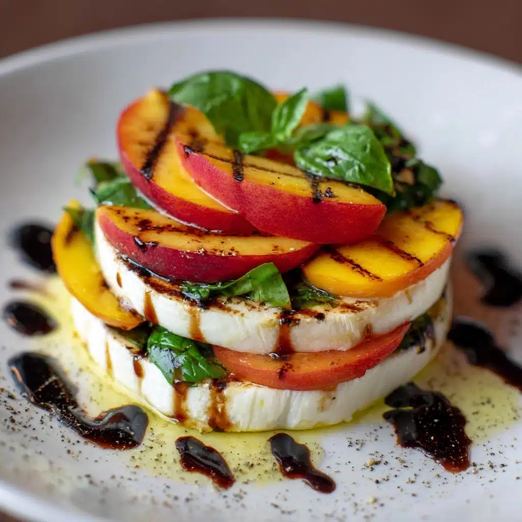Peach Caprese Salad Recipe - Recipe Image