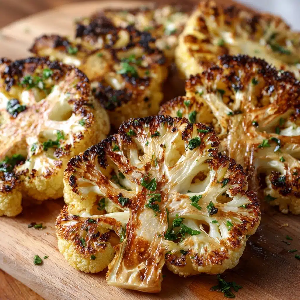 Cheesy Cauliflower Steaks Recipe - Recipe Image