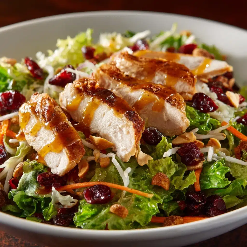 Asian Chicken Cranberry Salad Recipe - Recipe Image