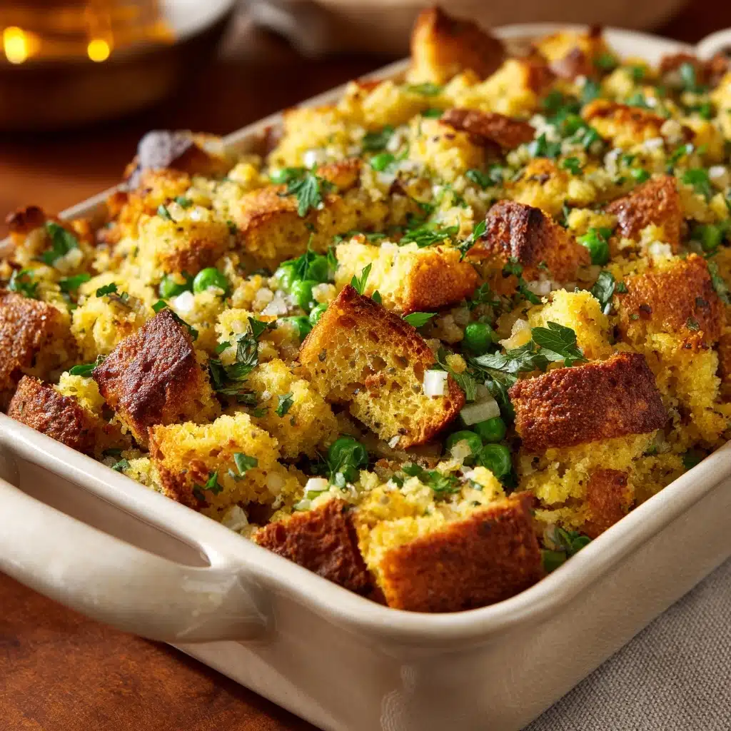 Mama’s Cornbread Dressing Recipe - Recipe Image