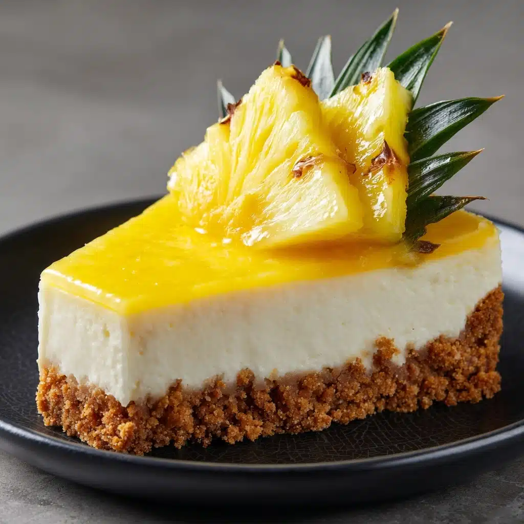 Cheesecake with Pineapple Mousse Recipe - Recipe Image