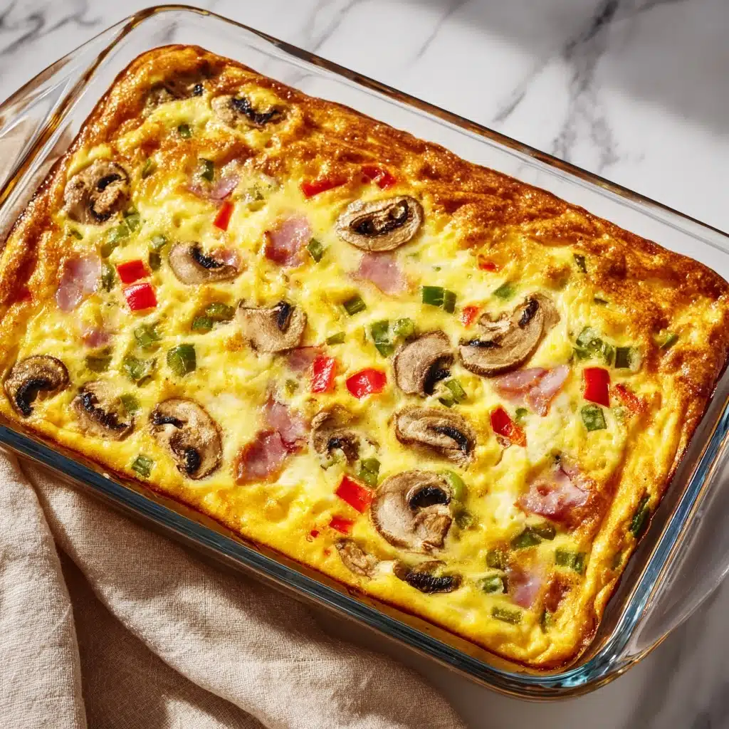 Cheesy Veggie Egg Bake Recipe - Recipe Image