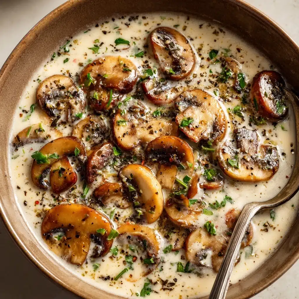 Creamy Mushroom Delight Recipe - Recipe Image