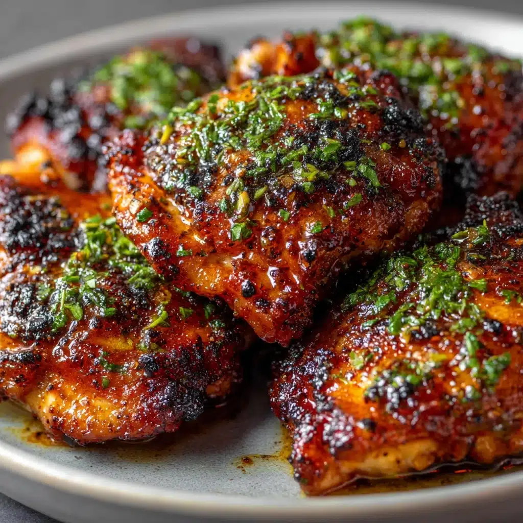 Garlic Miso Chicken Thighs In The Air Fryer Recipe