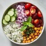 Mediterranean Chickpea Bowls with Tahini Sauce Recipe
