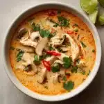 Slow Cooker Tom Kha Soup (Thai Coconut Chicken Soup) Recipe