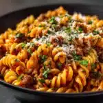 One-Pot Beef and Cheddar Ranch Pasta Recipe