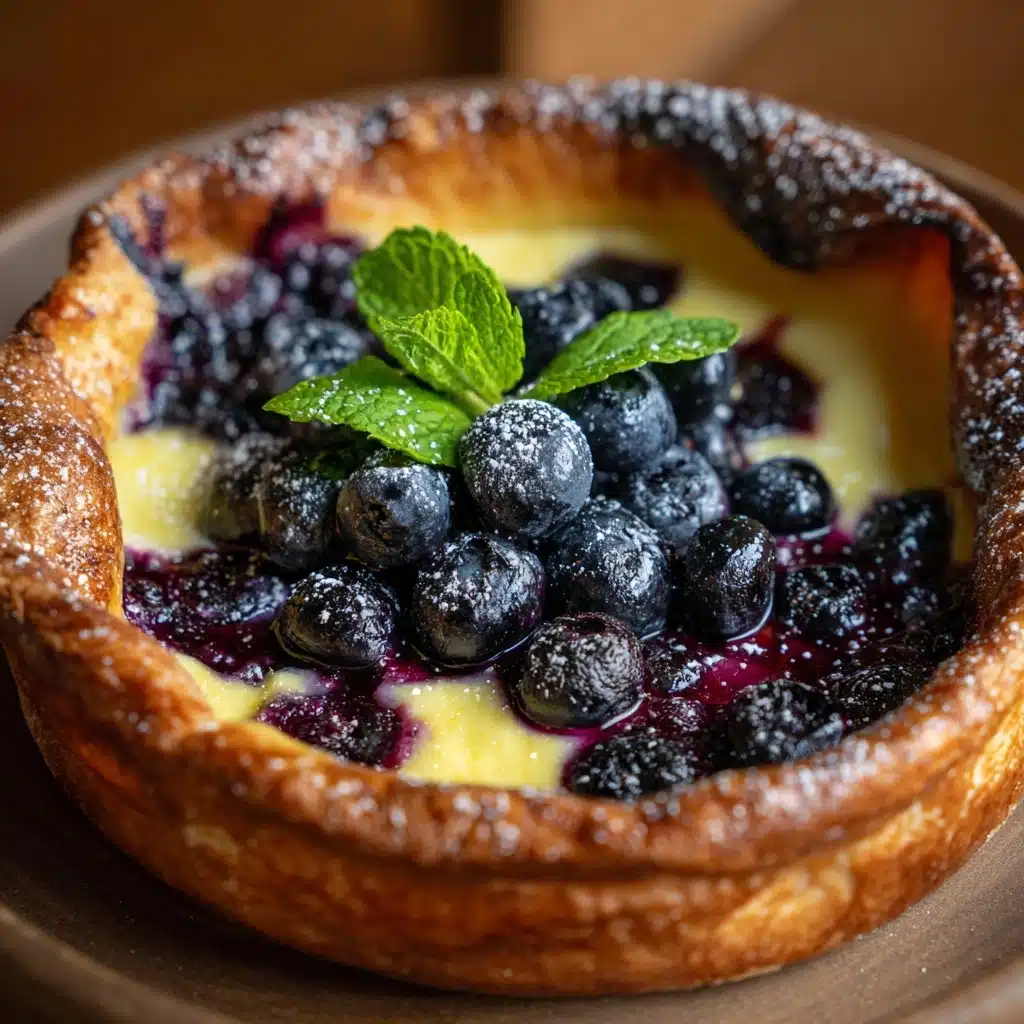 Blueberry Lemon Dutch Baby Recipe
