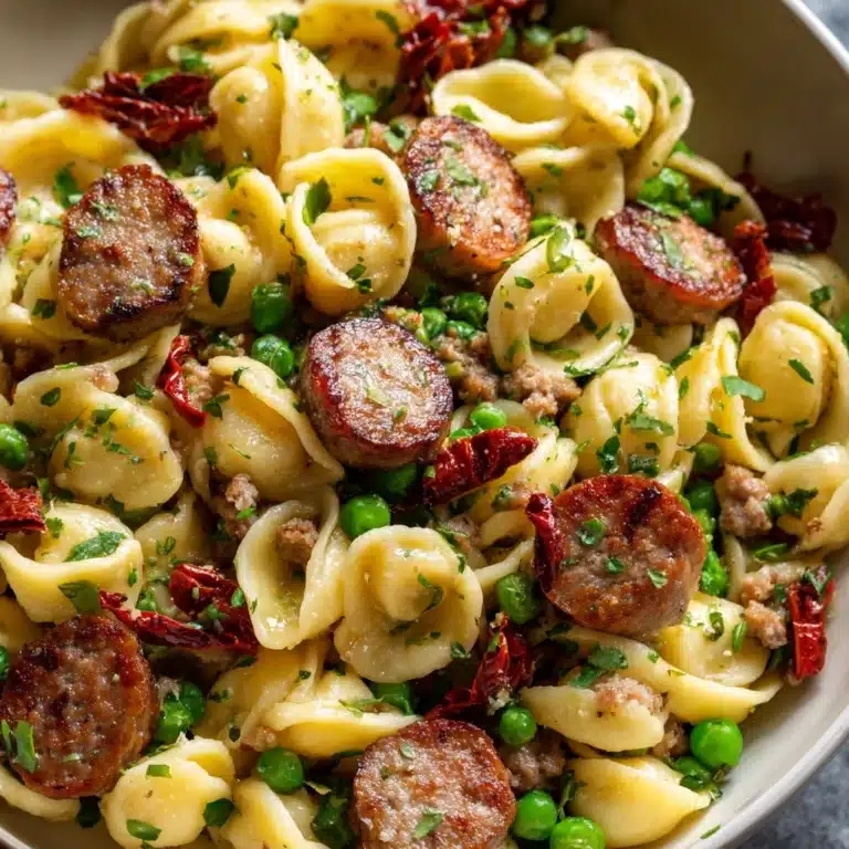 Sausage and Pea Pasta Recipe
