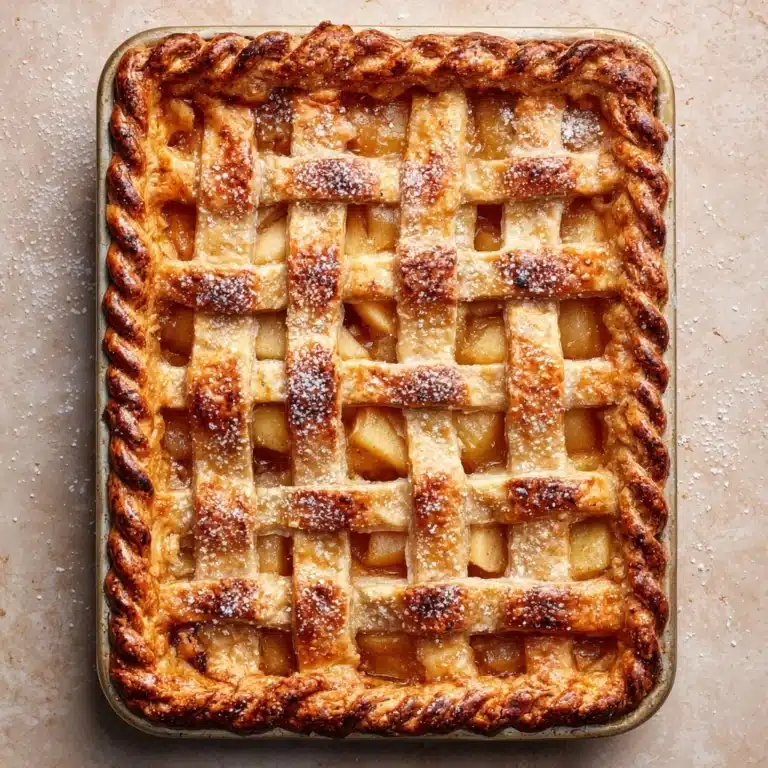 Apple Slab Pie Recipe
