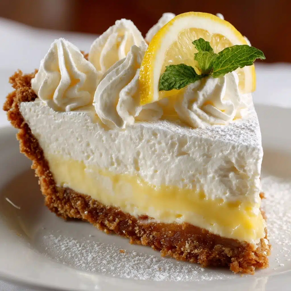 Lemon Custard Cake Recipe - Recipe Image