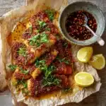 Crispy Hot Honey Salmon Tenders Recipe