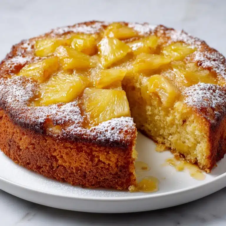 Pineapple Juice Cake Recipe
